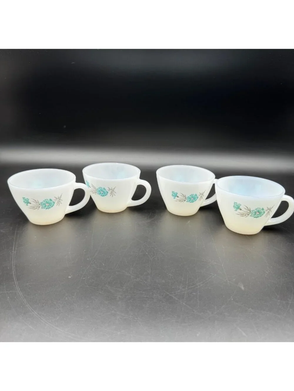 Vintage Fire King Milk Glass